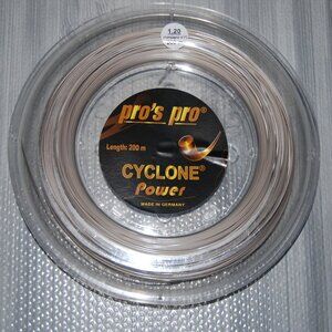PRO'S PRO Cyclone Power Co-polyester Tennis String Reel 660 F 200 M Gauge 1.20